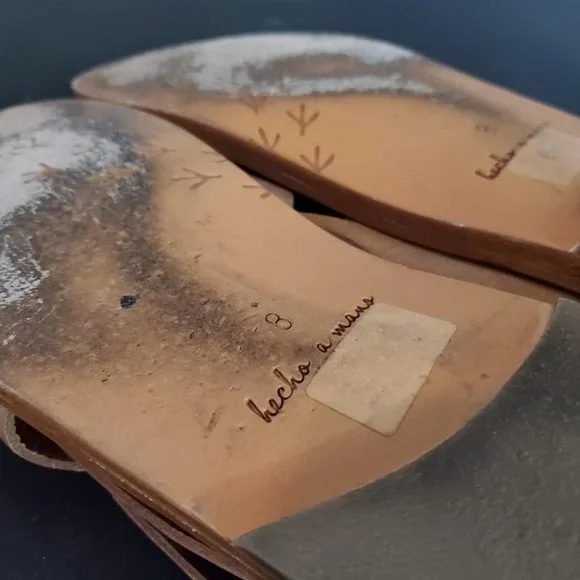 Beek Turaco Leather Sandals Size 8 Woman - Picture 8 of 8